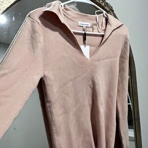 pink sweater from Calvin Klein, size small